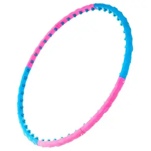 MAXXIVA® 85912 MAXXIVA Hula Hoop masážní obruč, 100 cm, modrá-růžová