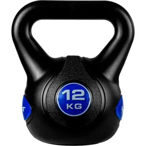 MOVIT 66835 MOVIT Kettlebell činka - 12 kg, černá/tmavě modrá