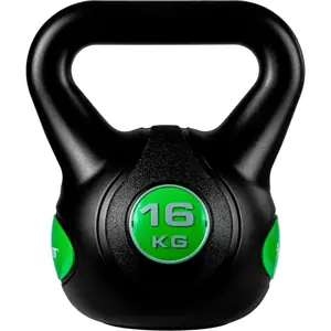 MOVIT 66836 MOVIT Kettlebell činka - 16 kg, černá/zelená