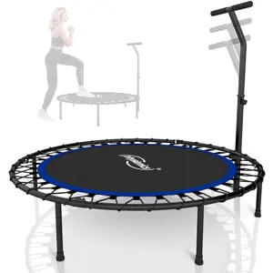 Physionics 86877 Physionics Fitness trampolína na doma i ven, 101 cm, modrá