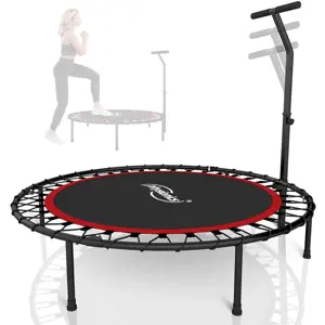 Physionics 86879 Physionics Fitness trampolína na doma i ven, 101 cm, červená