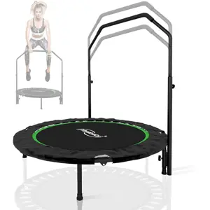 Physionics 86931 Physionics Fitness trampolína 101 cm, do 150 kg, zelená