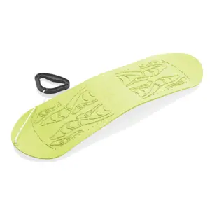 Plastkon Dětský plastový snowboard, 69 cm, limetkový