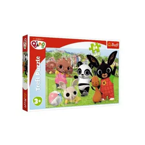 Puzzle Maxi 24 dílků Bing Bunny Zábava v parku 40 x 60 cm