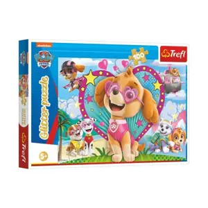 Puzzle Paw Patrol/Tlapková patrola třpytivé 100 dílků