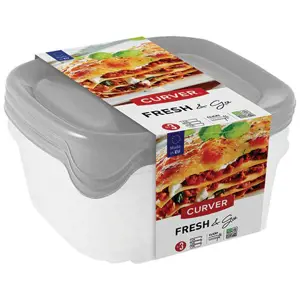 Rojaplast Set FRESH & GO, 3 x 800 ml