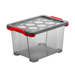 Rotho 92317 ROTHO Úložný box s víkem EVO TOTAL 15 L, plast