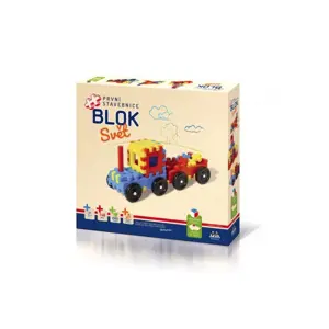 Stavebnice BLOK Svět plast 146ks v krabici 36x34x7cm