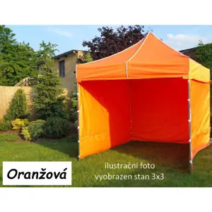 Tradgard PROFI STEEL 57120 Zahradní párty stan 3 x 6 - oranžová