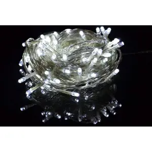 Vánoční 30 LED osvětlení - studeně bílé - 4,5m OEM D00807